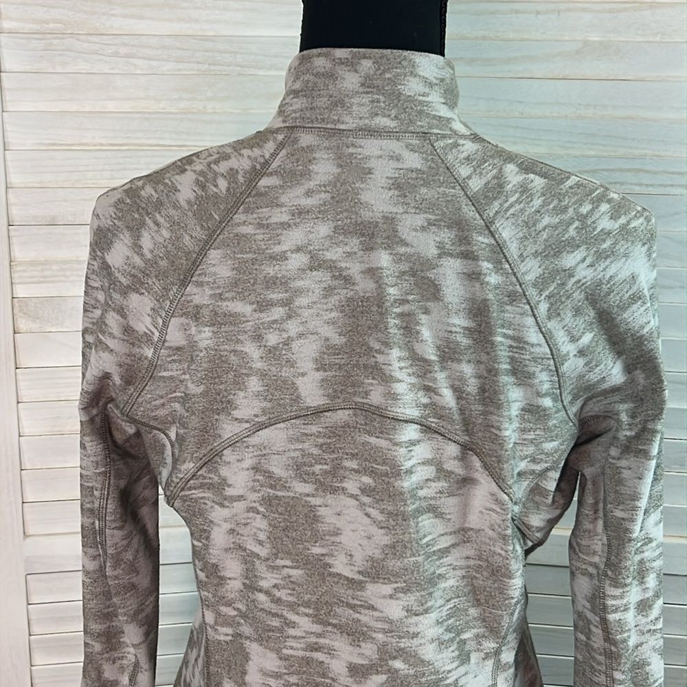 Lululemon Its Rulu Run Half-Zip White Opal Data Rush 8 - Picture 8 of 12